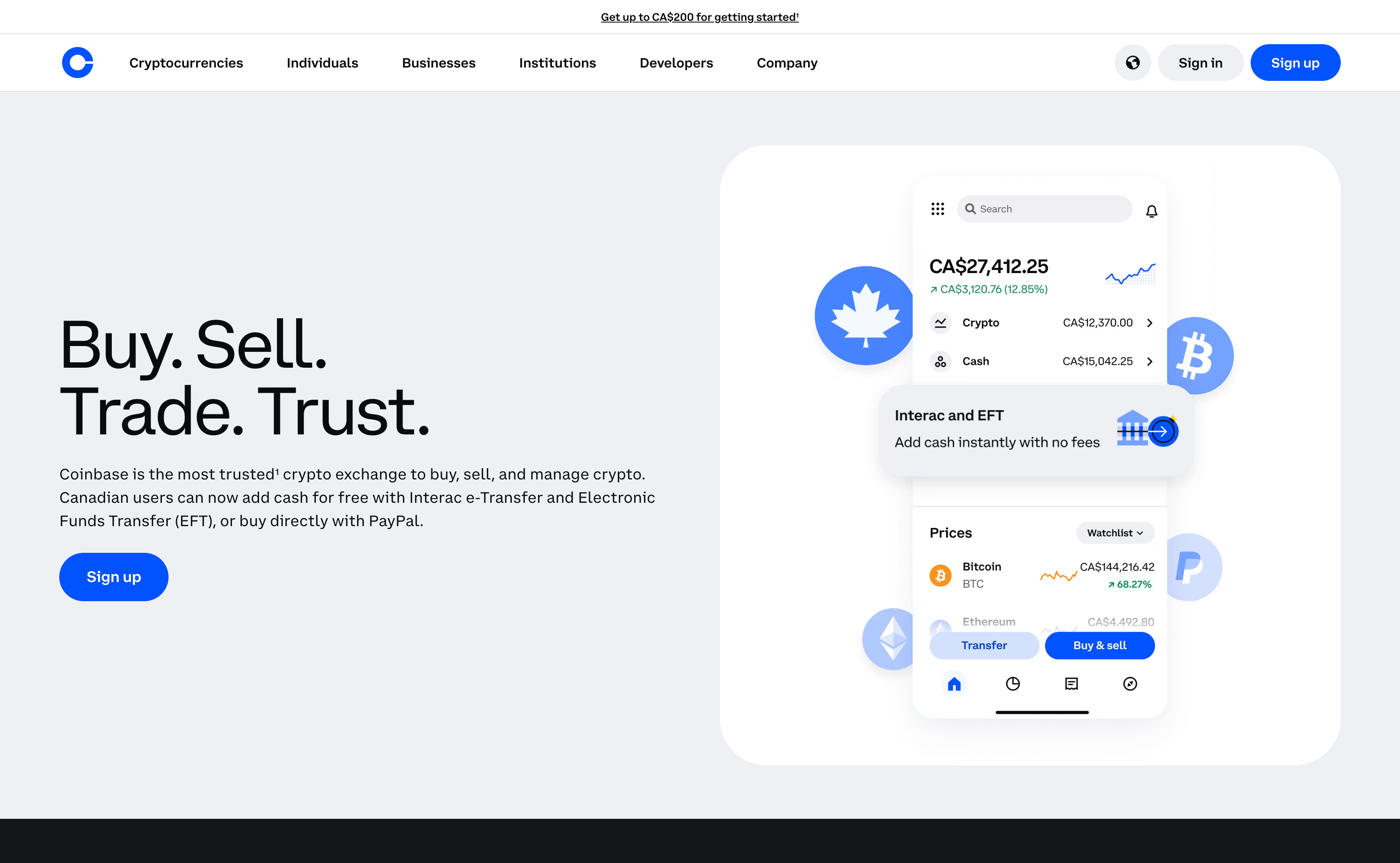 Coinbase USDC POS project screenshot
